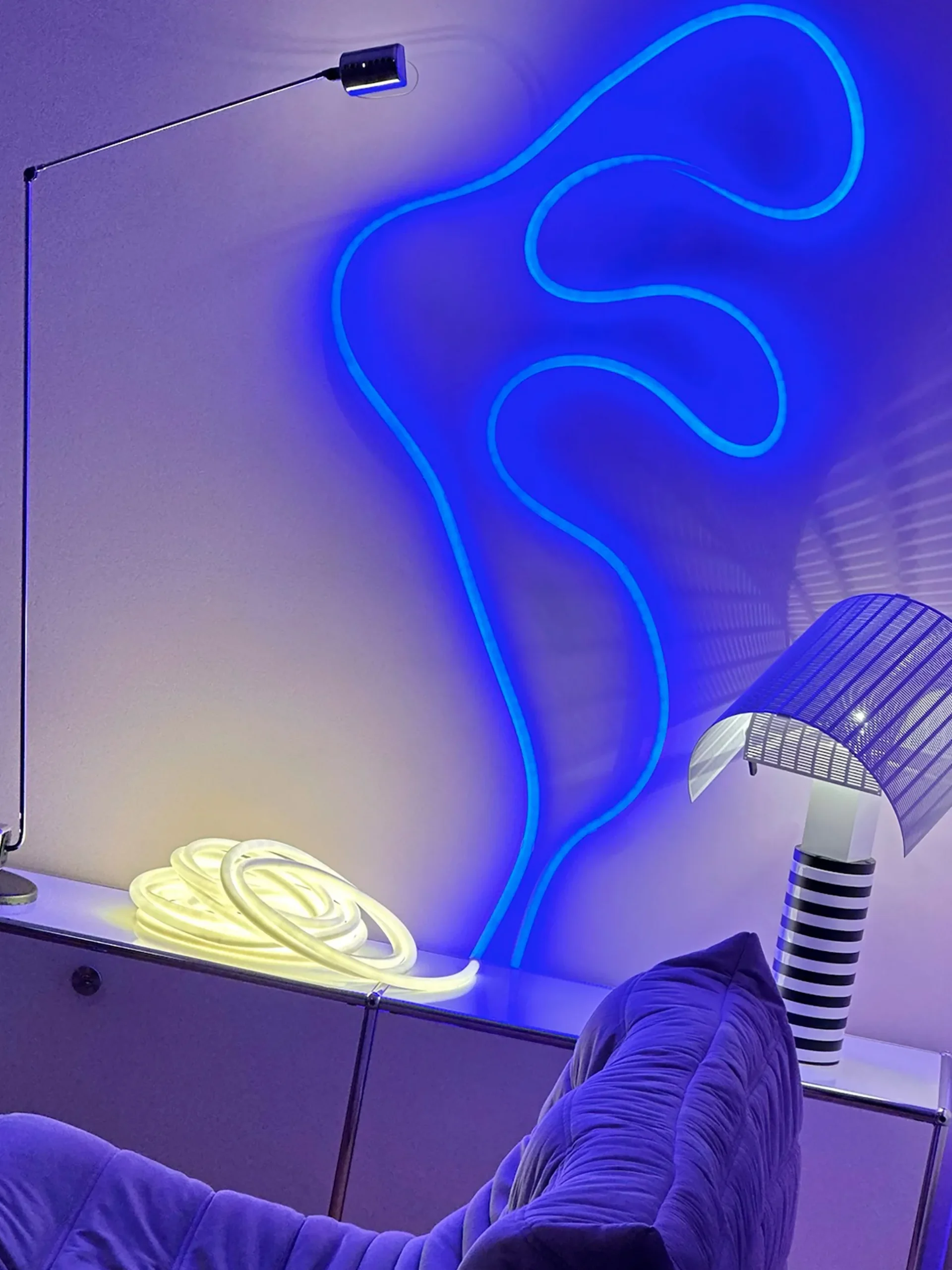 Ghirlanda a LED con luce regolabile Flex Tube