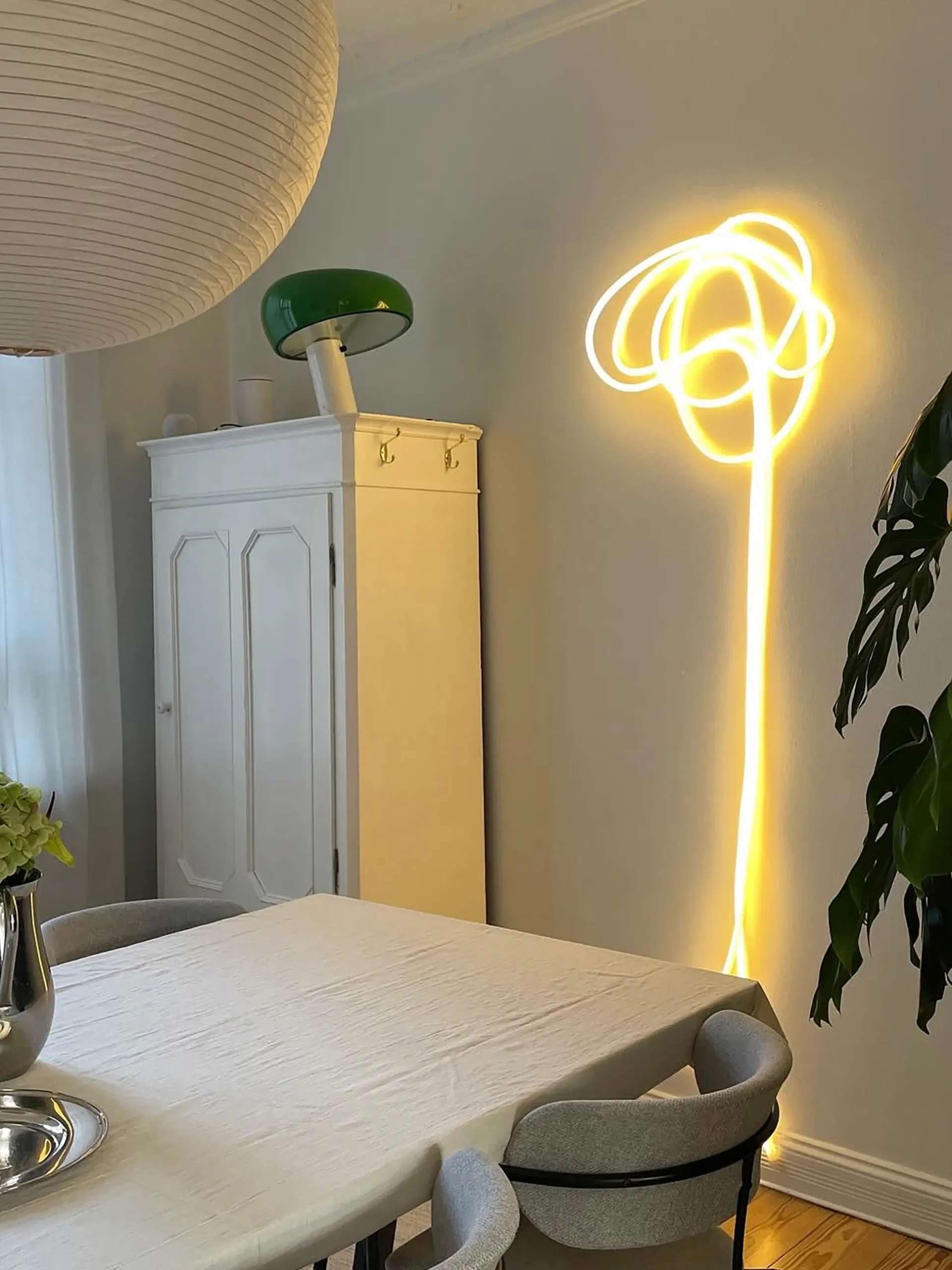 Ghirlanda a LED con luce regolabile Flex Tube