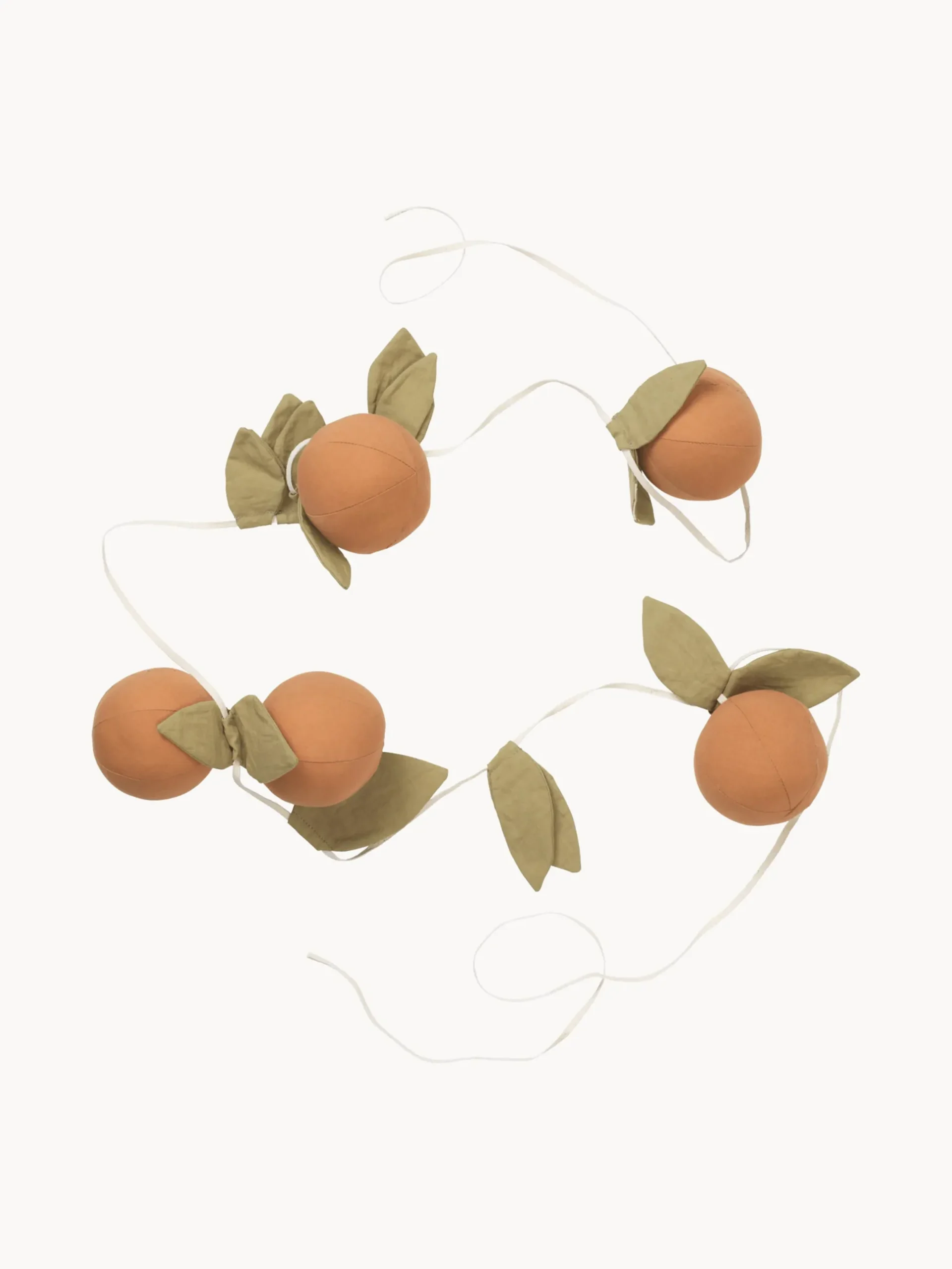Ghirlanda in cotone organico Oranges