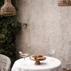 Ghirlanda luminosa da esterno in rattan Sarah, 650 cm