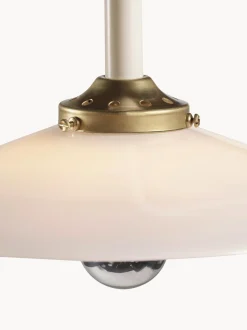 Lampada ad arco fatta a mano con base in marmo Moou