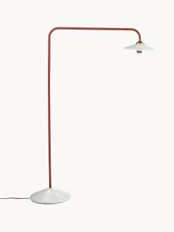 Lampada ad arco fatta a mano con base in marmo Moou