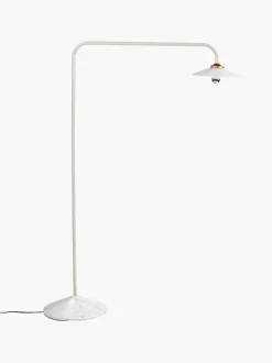 Lampada ad arco fatta a mano con base in marmo Moou