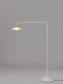 Lampada ad arco fatta a mano con base in marmo Moou