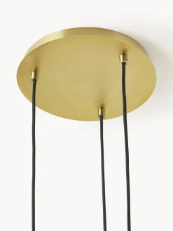 Lampada a sospensione a grappolo in vetro Amora