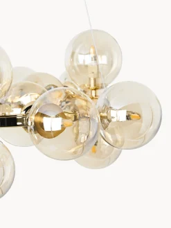 Lampada a sospensione a LED in vetro soffiato Splendor