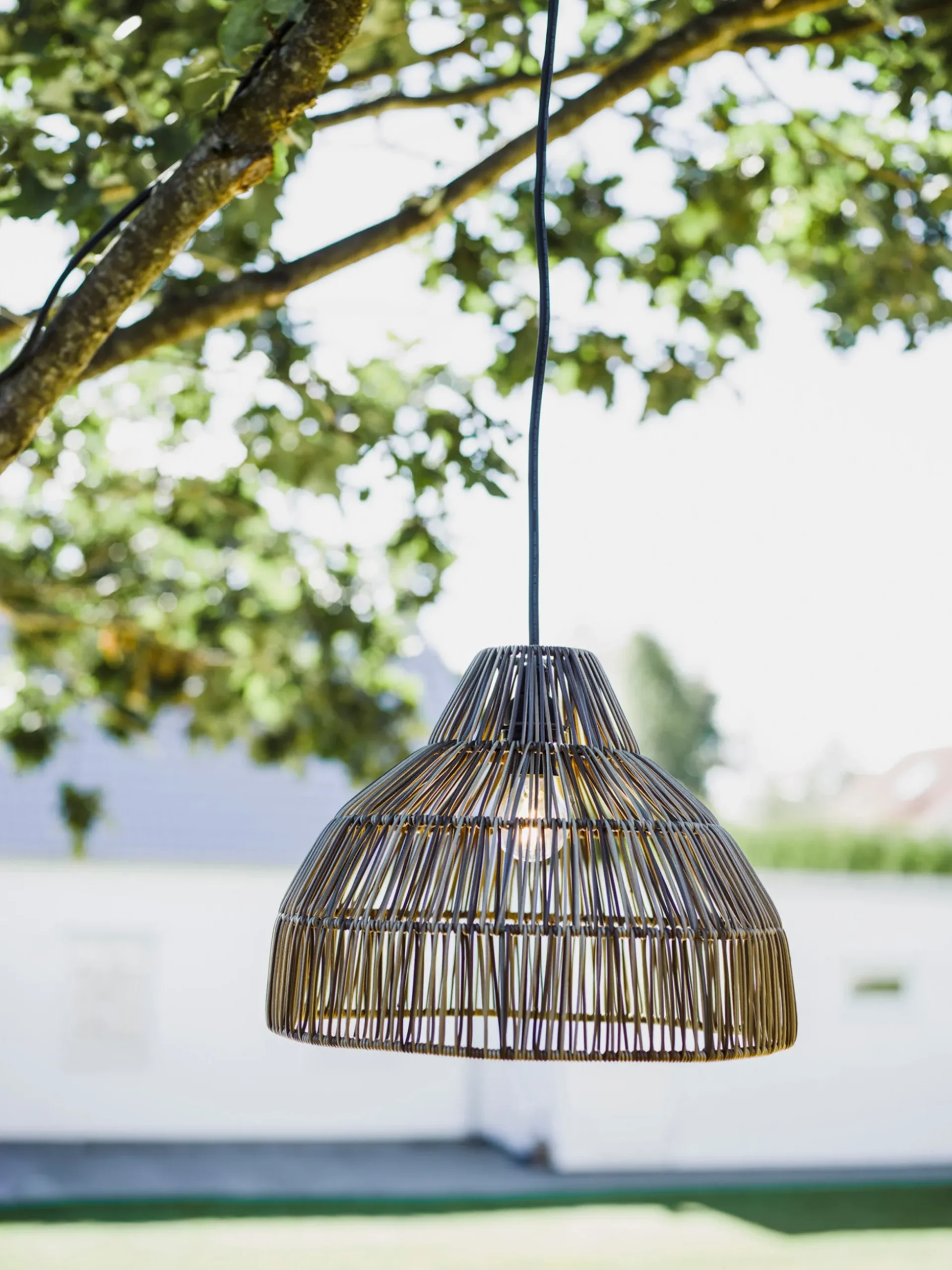Lampada a sospensione da esterno Bao