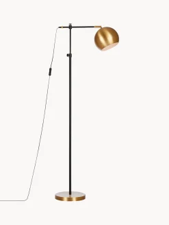 Lampada da lettura piccola in metallo Chester, regolabile in altezza