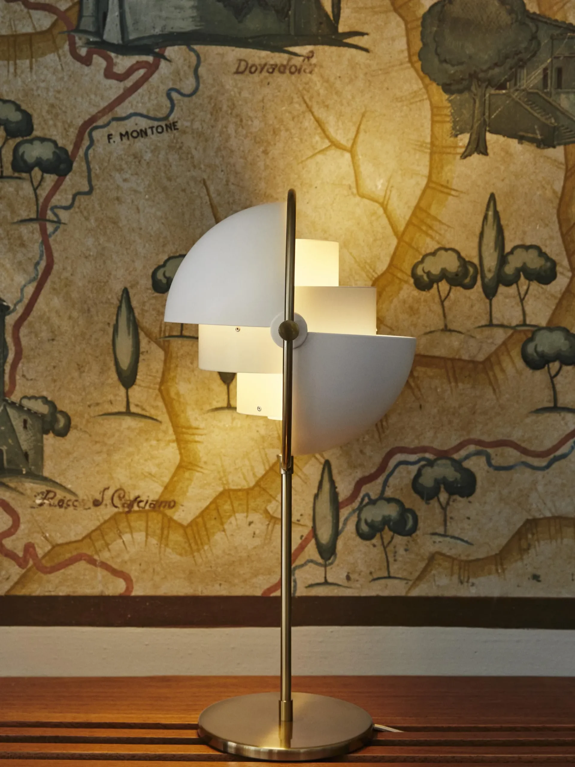 Lampada da tavolo orientabile grande Multi-Lite
