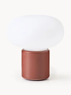 Lampada da tavolo piccola portatile Karl-Johan, luce regolabile