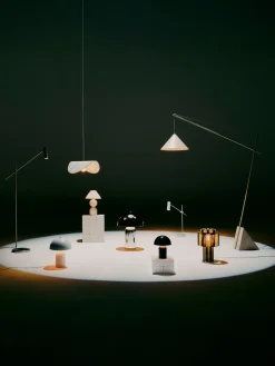 Lampada da tavolo piccola portatile a LED con luce regolabile Walter