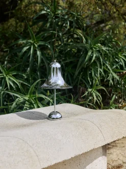 Lampada da tavolo piccola portatile a LED con luce regolabile Pantop, Design Verner Panton