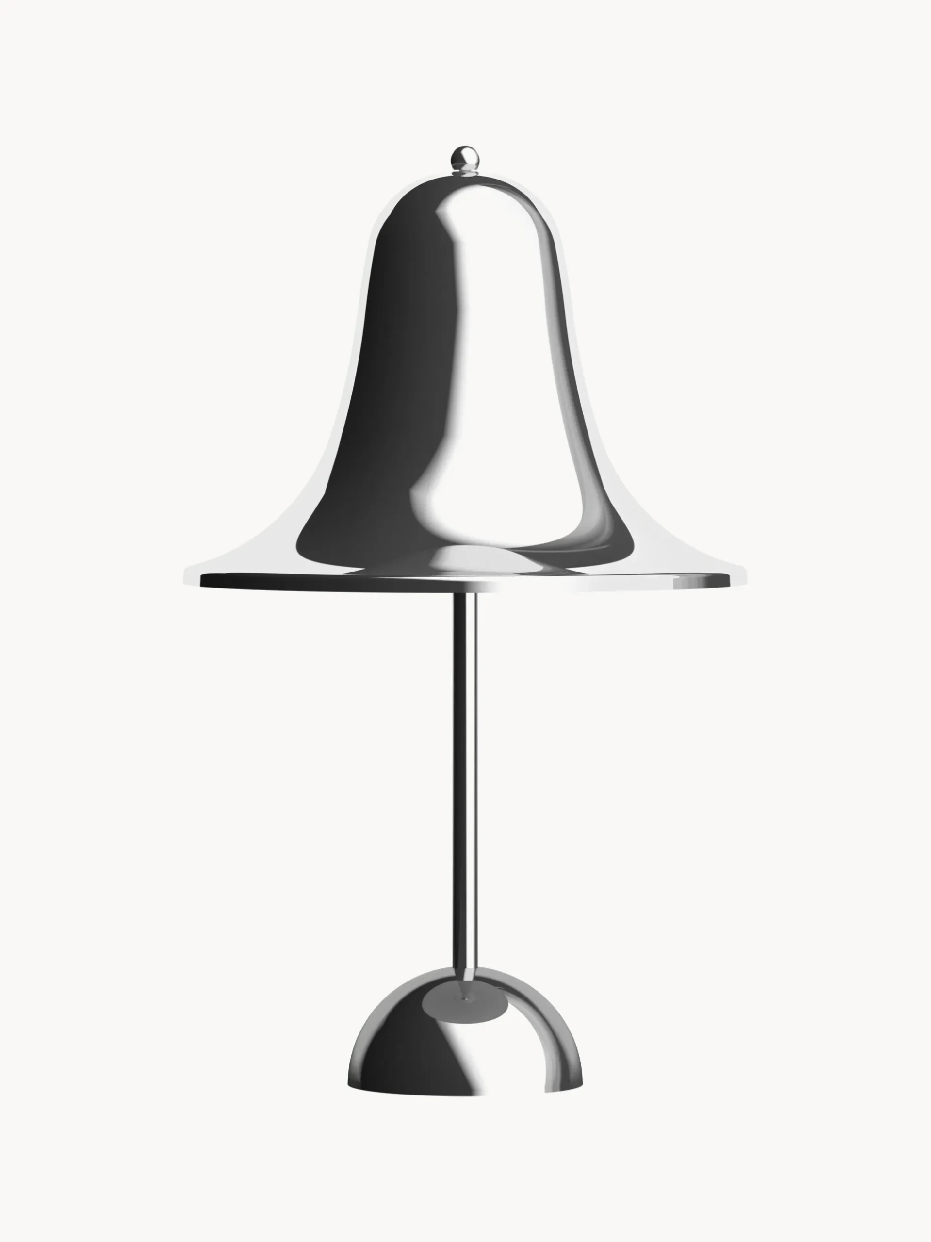 Lampada da tavolo piccola portatile a LED con luce regolabile Pantop, Design Verner Panton