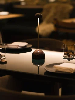 Lampada da tavolo piccola portatile a LED con luce regolabile Sips
