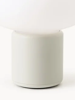 Lampada da tavolo piccola portatile Karl-Johan, luce regolabile