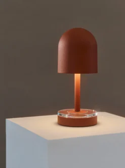 Lampada da tavolo portatile a LED per esterni con luce regolabile Luceo