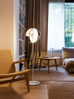 Lampada da terra piccola a LED luce regolabile Theia