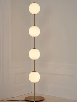 Lampada da terra piccola a LED con luce regolabile Audrey