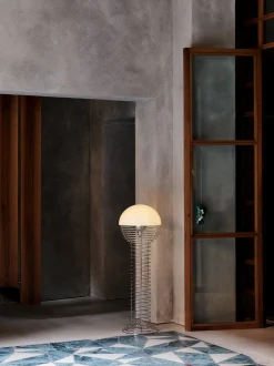 Lampada da terra piccola Wire, Design Verner Panton