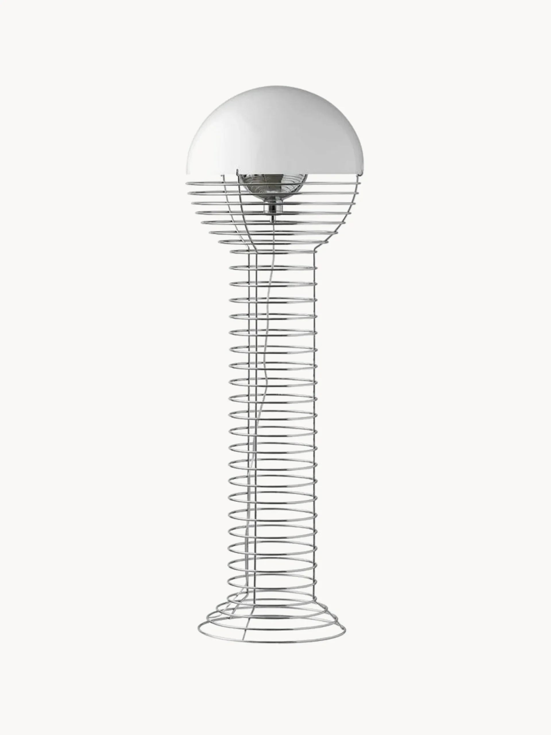 Lampada da terra piccola Wire, Design Verner Panton