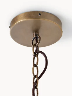 Lampadario grande in vetro Janae