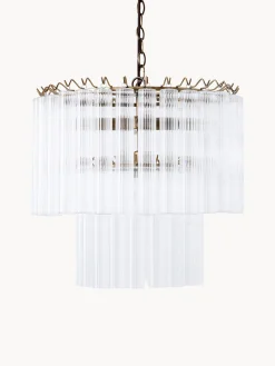 Lampadario in vetro Janae