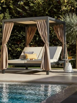 Letto da giardino doppio Dream con parasole