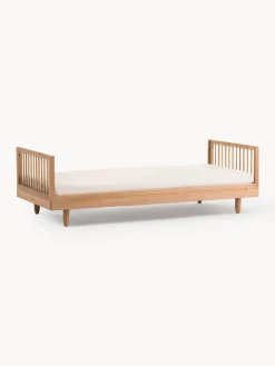 Letto per bambini in legno di quercia Pure, 90 x 200 cm