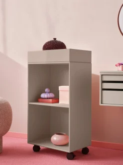 Mobile bagno fatto a mano con ruote Preppy