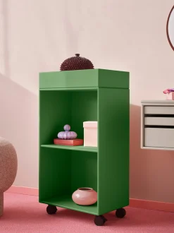 Mobile bagno fatto a mano con ruote Preppy