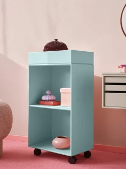Mobile bagno fatto a mano con ruote Preppy