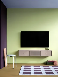 Mobile TV da parete fatto a mano Octave V