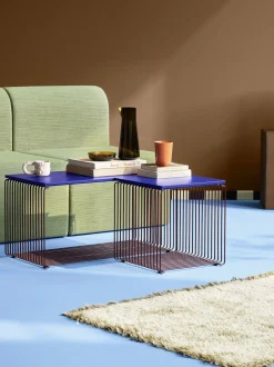 Pannello superiore per sistema di scaffali modulari Panton Wire Single, larg. 35 cm