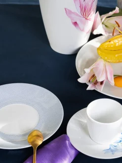 Piatti da colazione fatti a mano in porcellana Cosmopolitan 2 pz