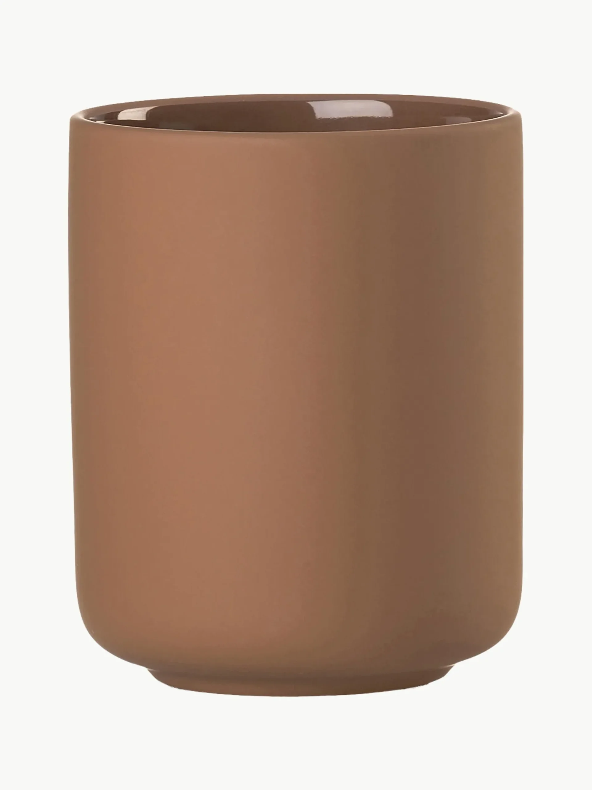 Porta spazzolino con superficie soft-touch Ume