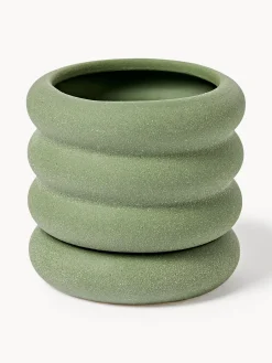 Portavaso con piattino Rudi, alt. 12 cm