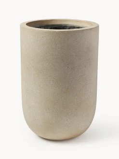 Portavaso da esterno in cemento Tuscany, alt. 34 cm