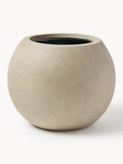 Portavaso da esterno in cemento Tuscany, alt. 25 cm