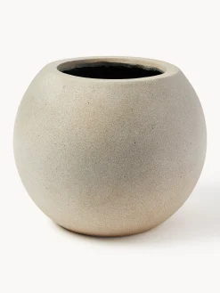 Portavaso da esterno in cemento Tuscany, alt. 21 cm