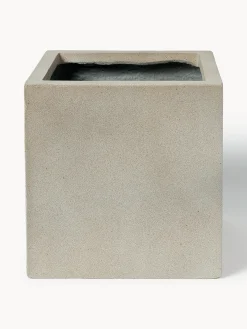Portavaso da esterno in cemento Tuscany, alt. 30 cm