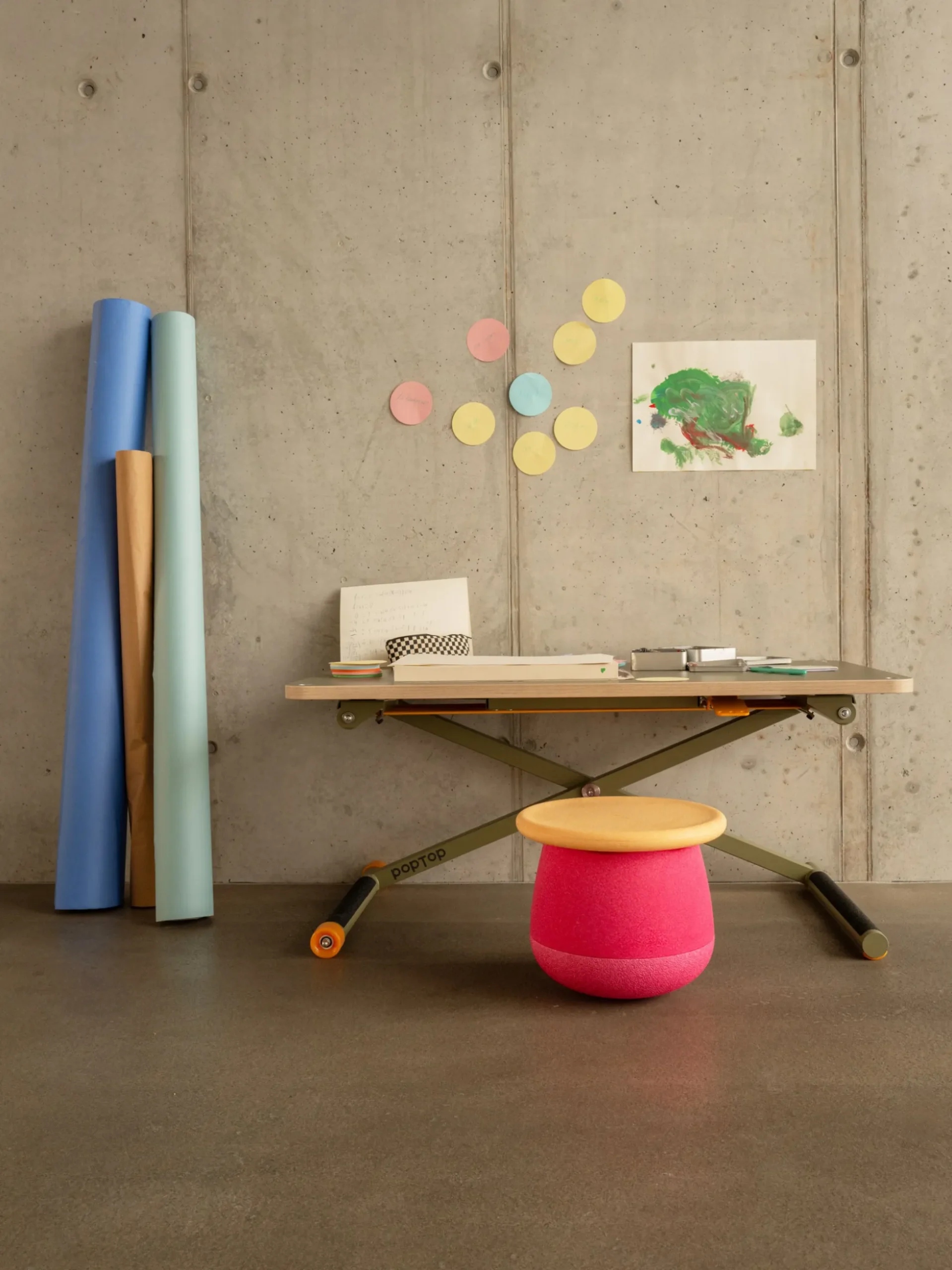 Pouf contenitore per bambini Dynamic