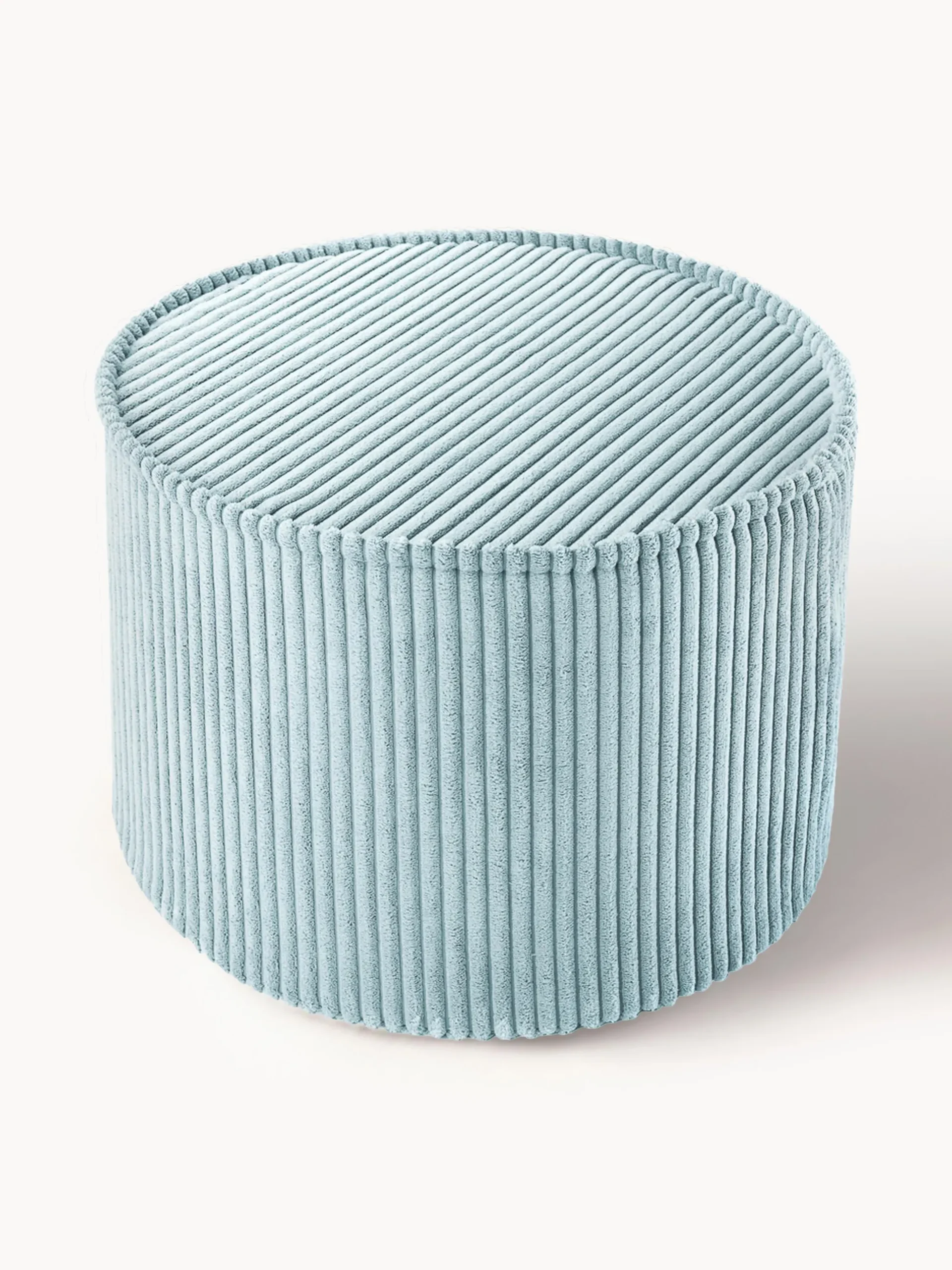 Pouf per bambini in velluto a coste Sugar Ø 40 cm