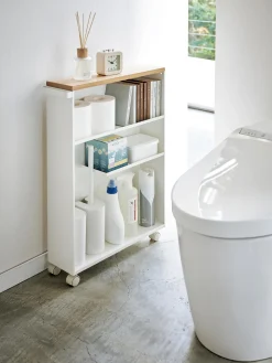 Scaffale da bagno con ruote Tower
