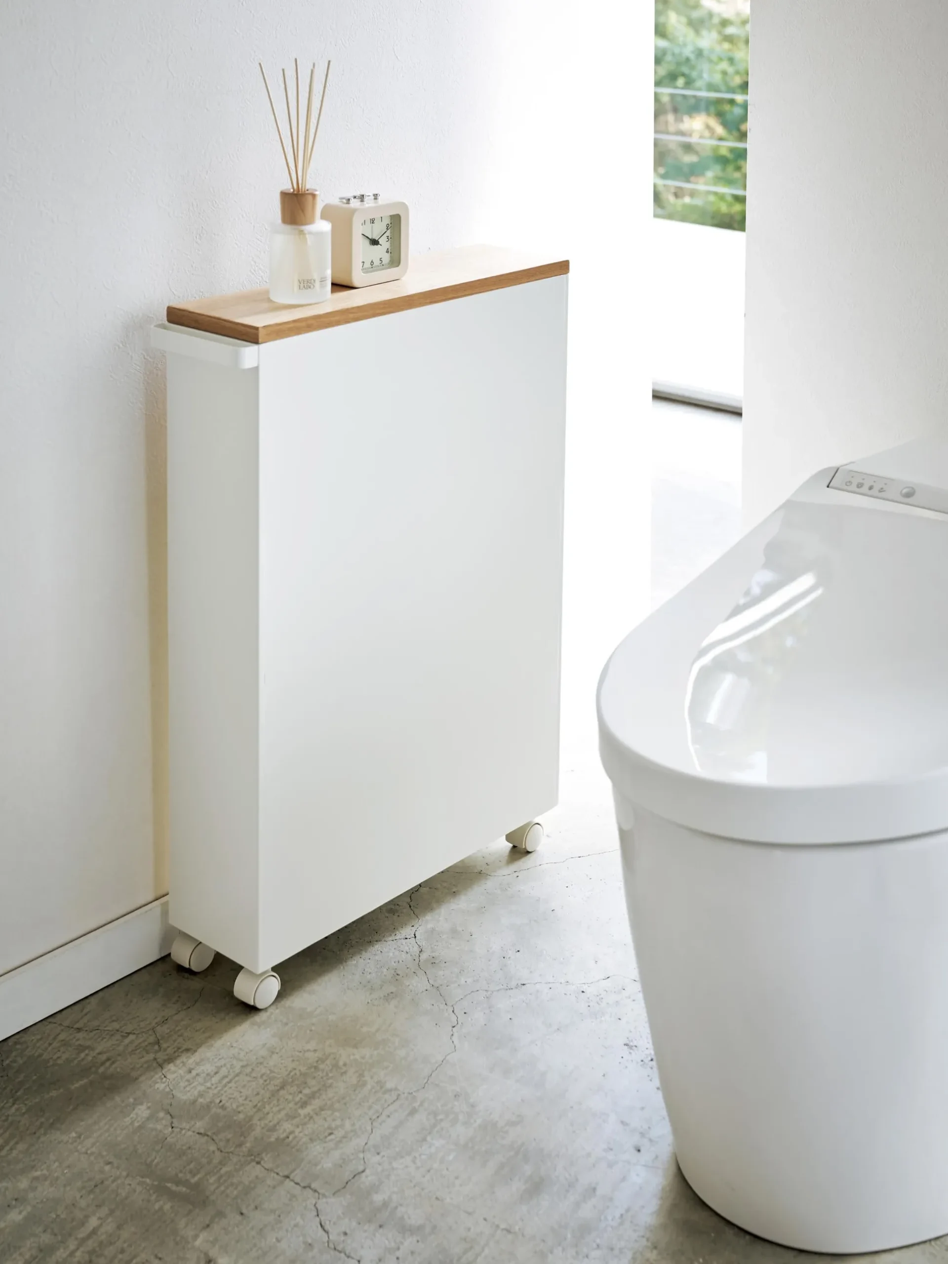 Scaffale da bagno con ruote Tower