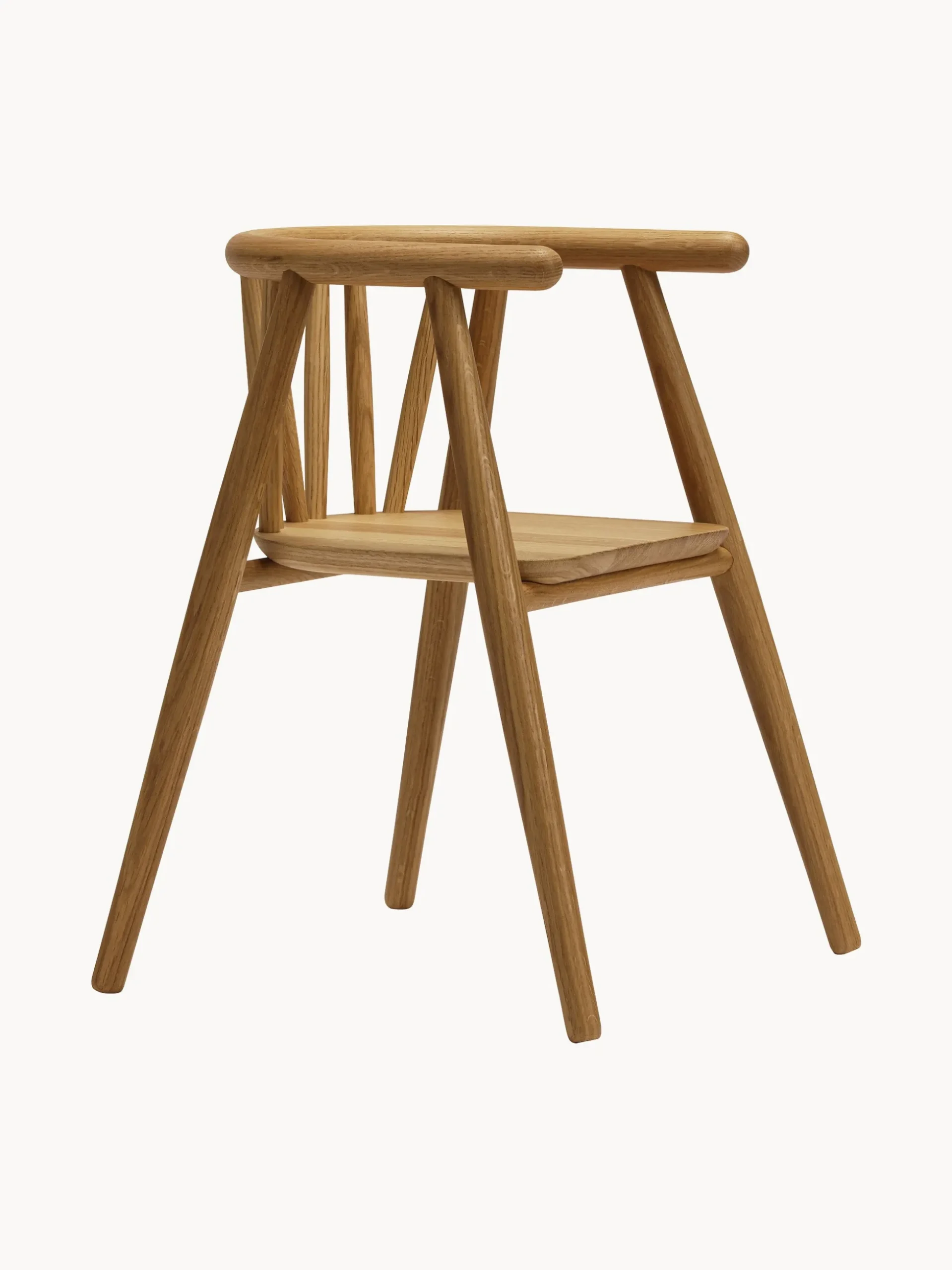 Sedia per bambini in legno di quercia fatta a mano Storm