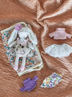 Set bambola con borsa e accessori Milly 6 pz