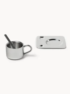 Set da caffè in acciaio inossidabile Shiloh 3 pz