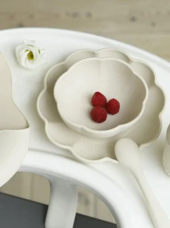Set da pranzo per bambini in silicone Little Poppy, set da 4