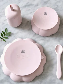 Set da pranzo per bambini in silicone Little Poppy, set da 4