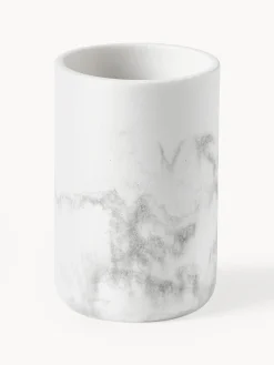 Set di 3 accessori da bagno effetto marmo Kyle